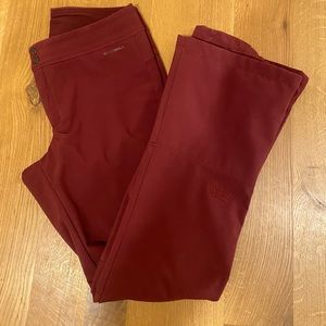 The North Face Women’s Size L Burgundy Apex STH Pant Soft Shell $149 Ski Snow